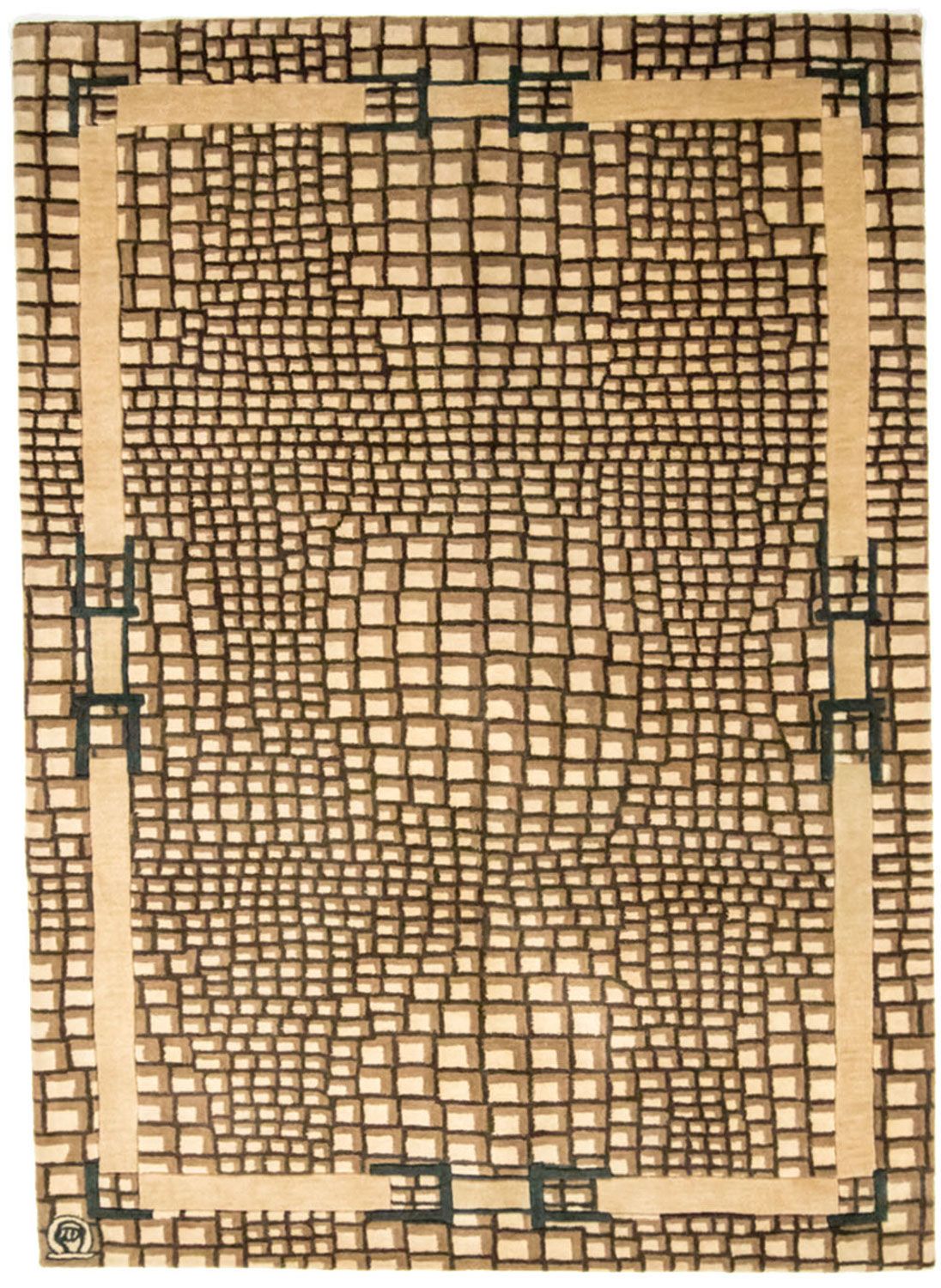 Wool Rug - 243 x 170 cm - multicolored