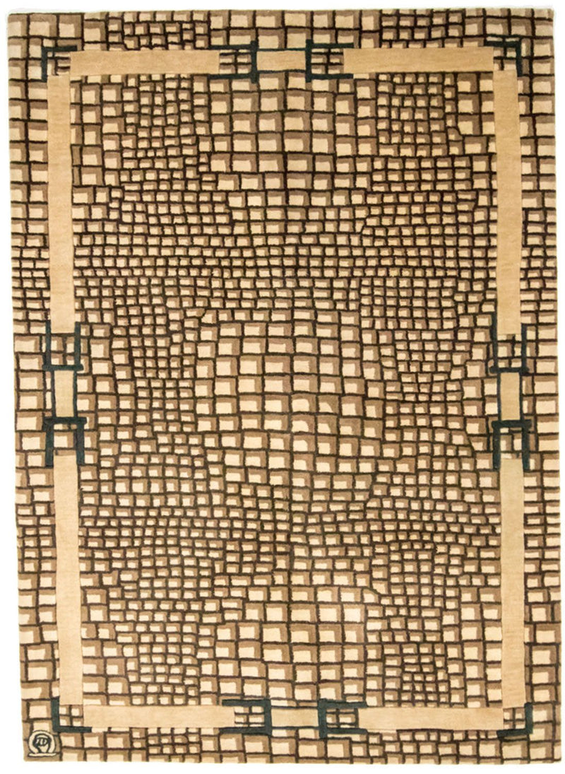 Wool Rug - 243 x 170 cm - multicolored