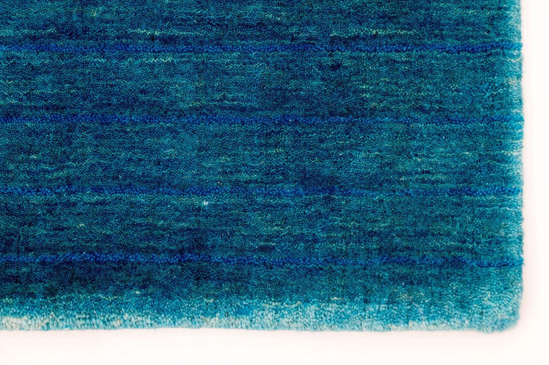 Runner Wool Rug - 180 x 107 cm - blue