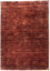 Wool Rug - 150 x 104 cm - brown