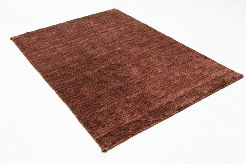 Wool Rug - 150 x 104 cm - brown