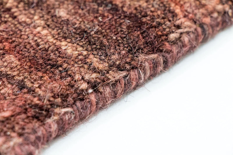 Wool Rug - 150 x 104 cm - brown