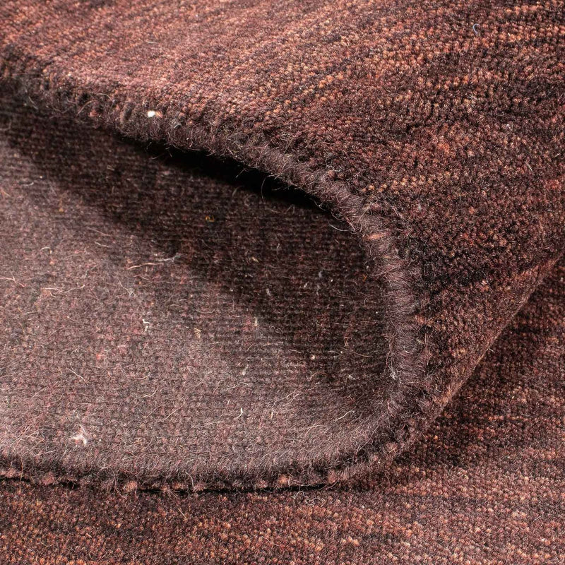Gabbeh Rug - Loribaft Softy - 152 x 103 cm - dark brown