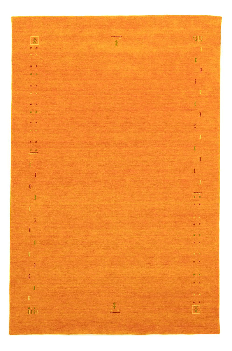 Gabbeh Rug - Indus square  - 200 x 200 cm - orange