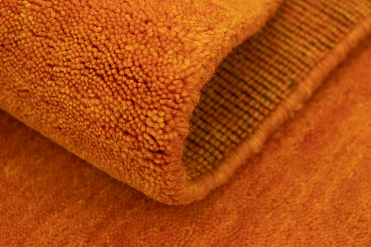 Gabbeh Rug - Indus square  - 200 x 200 cm - orange