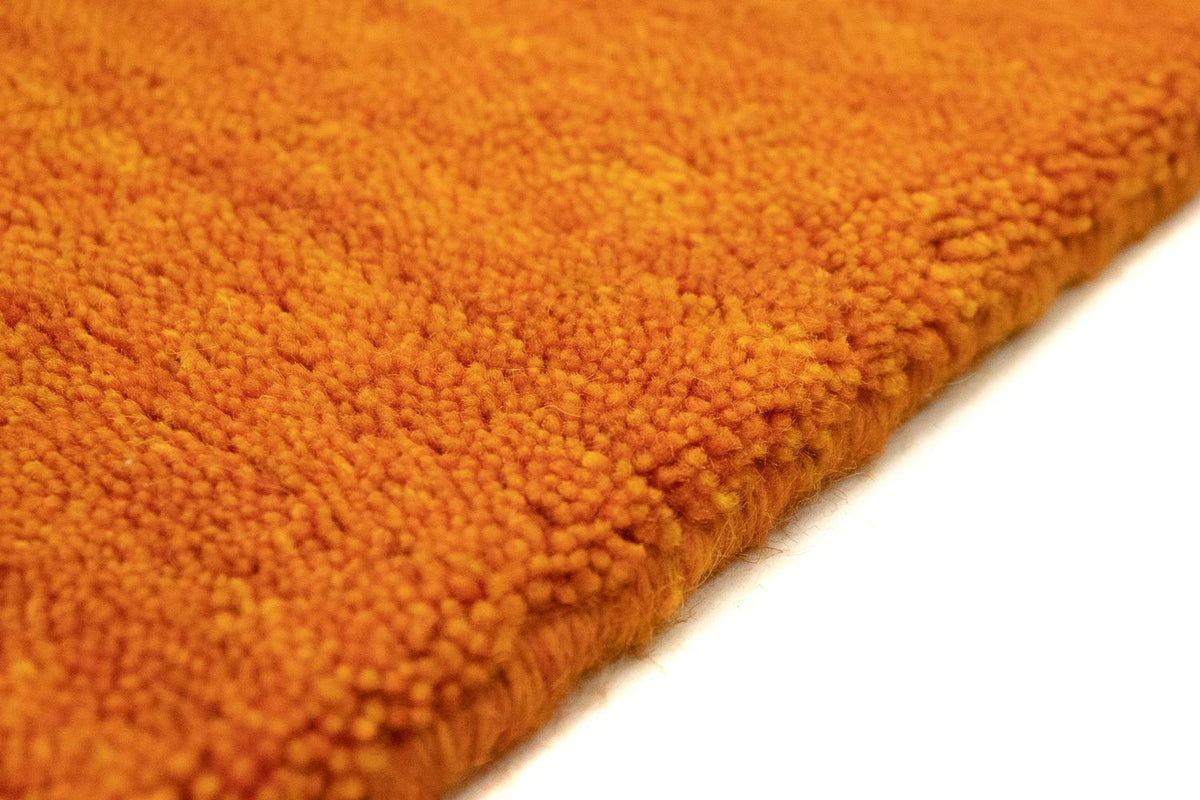 Runner Gabbeh Rug - Indus - 350 x 80 cm - orange