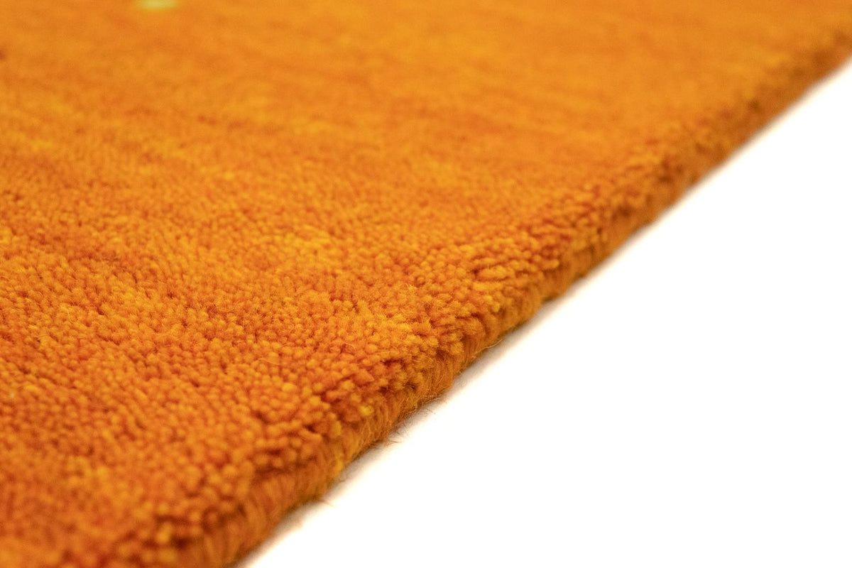 Gabbeh Rug - Indus square  - 250 x 250 cm - orange