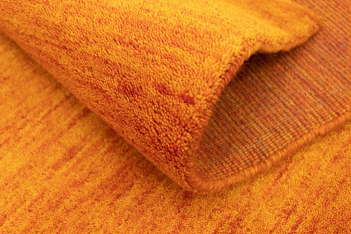 Runner Gabbeh Rug - Indus - 350 x 80 cm - orange
