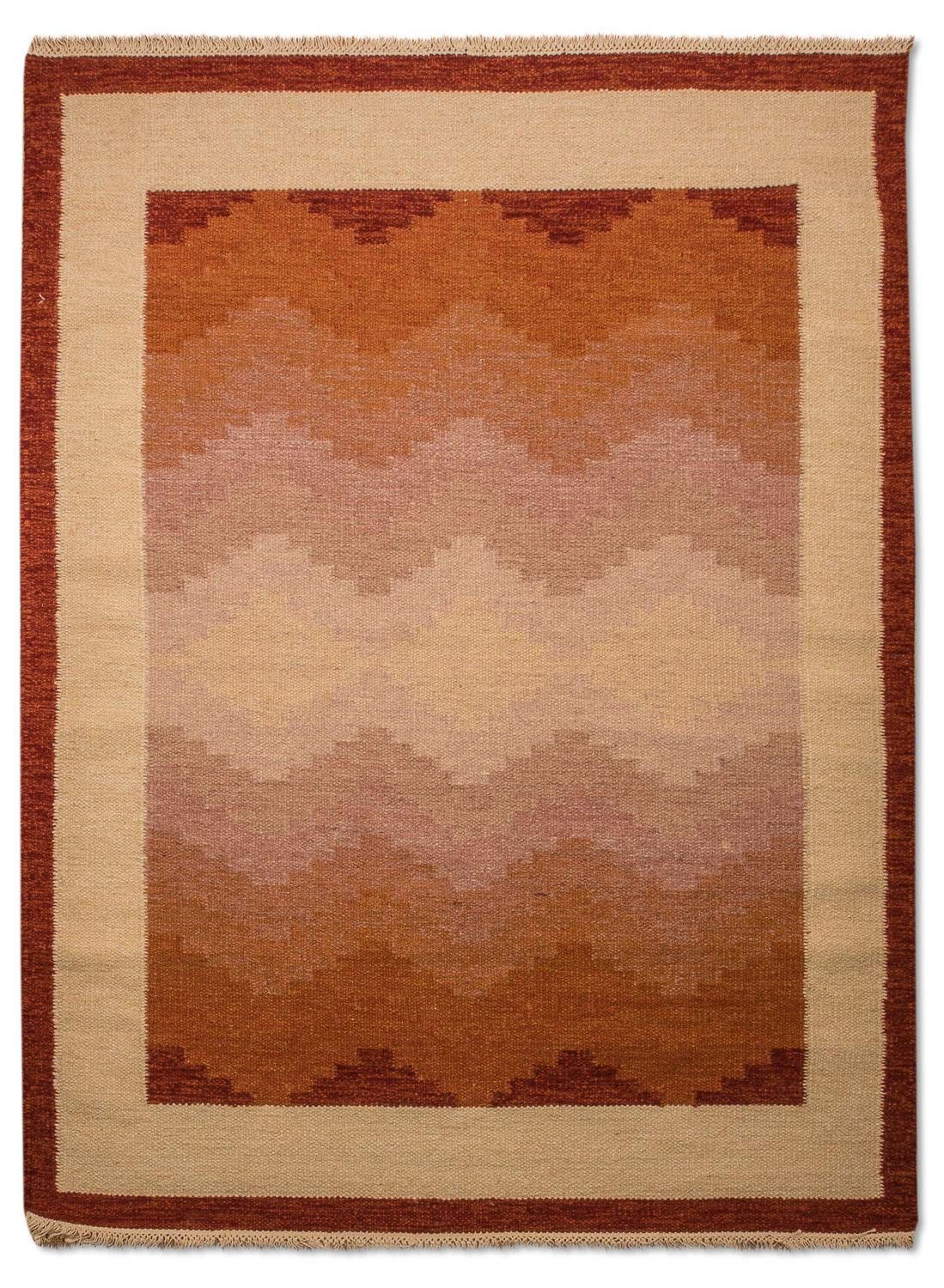 Kelim Rug - Trendy - 200 x 140 cm - orange