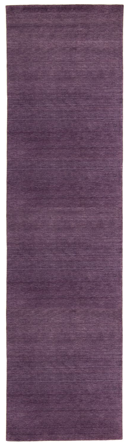 Runner Gabbeh Rug - Indus - 400 x 80 cm - purple