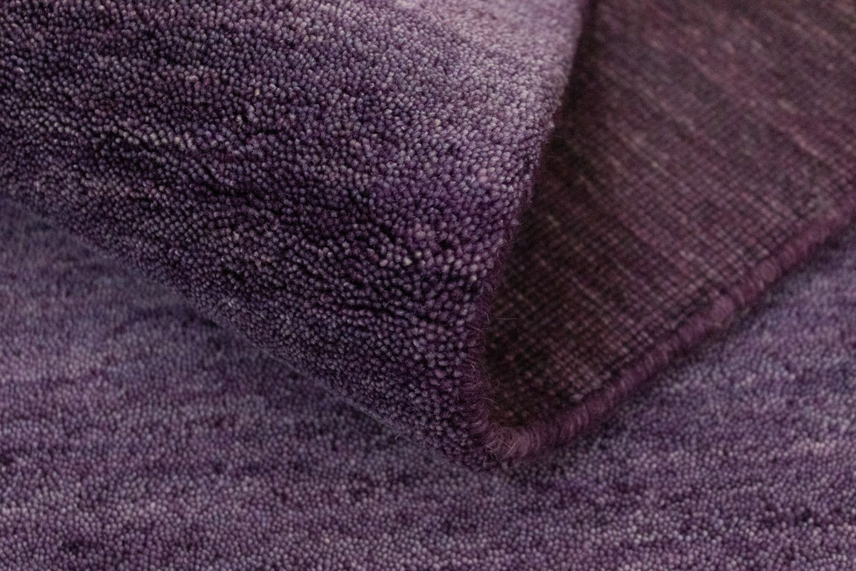 Runner Gabbeh Rug - Indus - 400 x 80 cm - purple