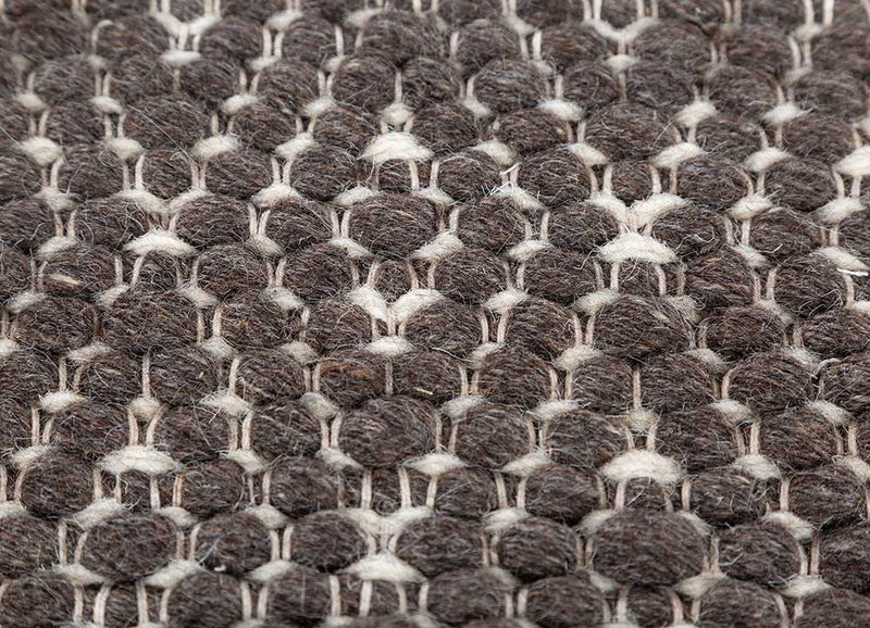 Wool Rug - 180 x 120 cm - anthracite