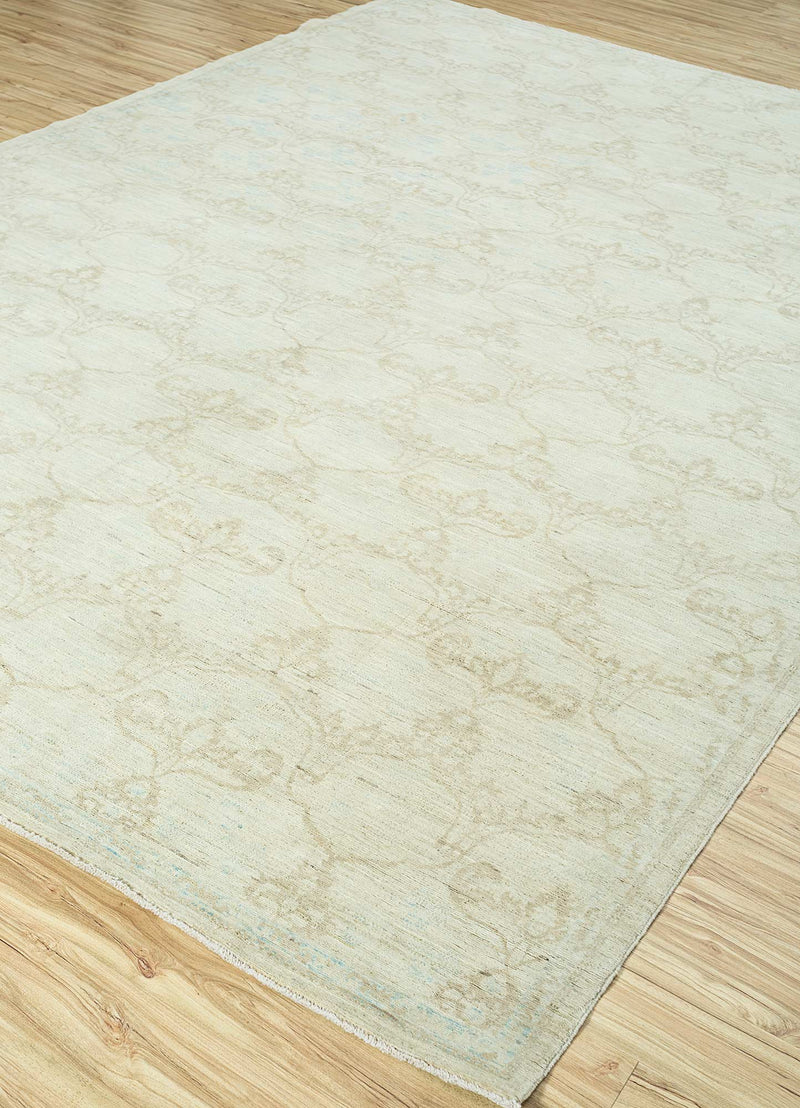 Wool Rug - 268 x 188 cm - cream