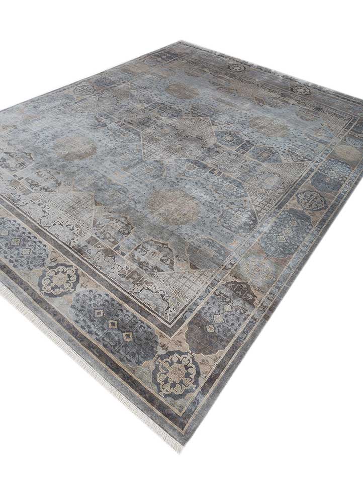 Designer Rug - 300 x 240 cm - light grey
