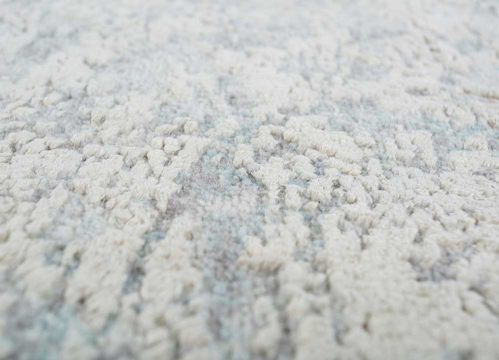 Wool Rug - 298 x 235 cm - silver