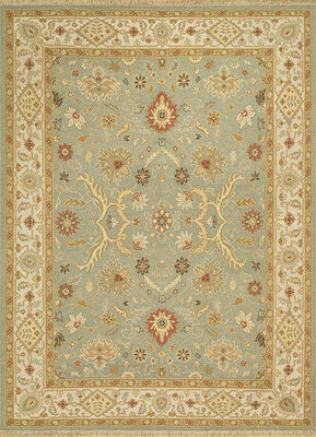Runner Wool Rug - 270 x 90 cm - mint green