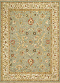 Runner Wool Rug - 270 x 90 cm - mint green