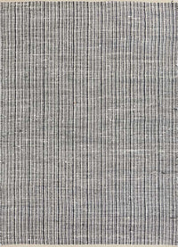 Sisal Rug - 240 x 150 cm - black and white