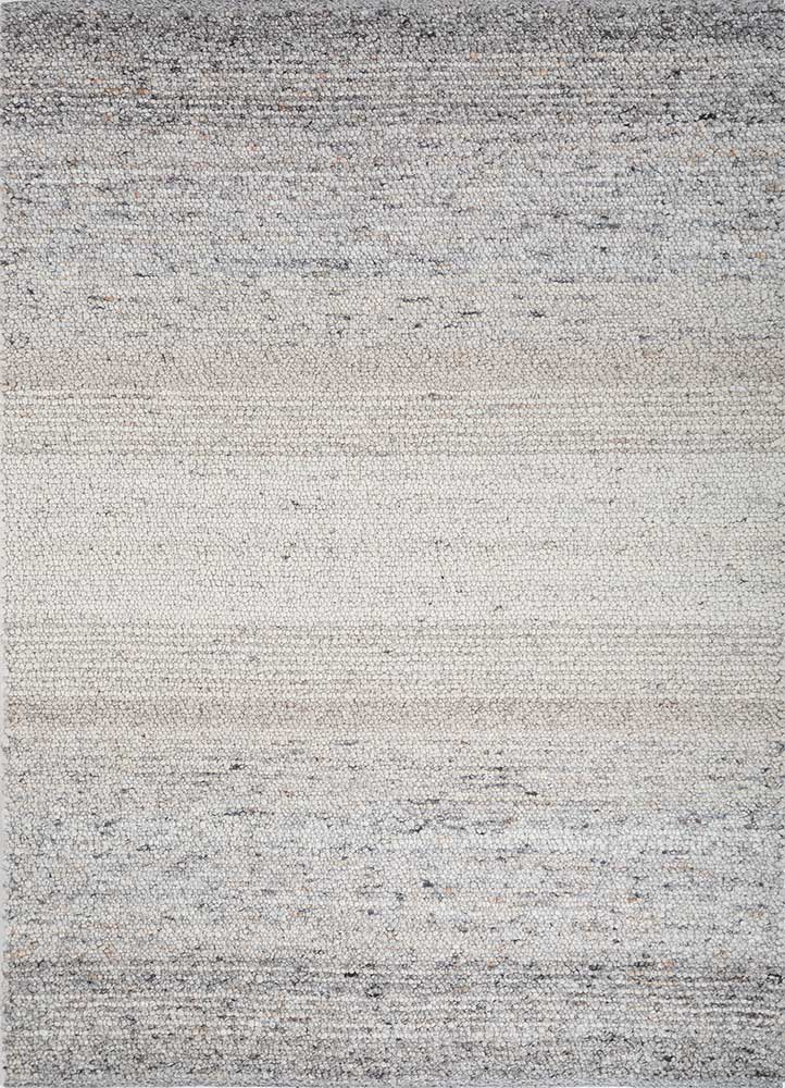 Wool Rug - 240 x 180 cm - light grey