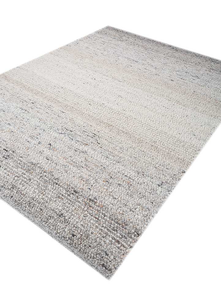 Wool Rug - 240 x 180 cm - light grey