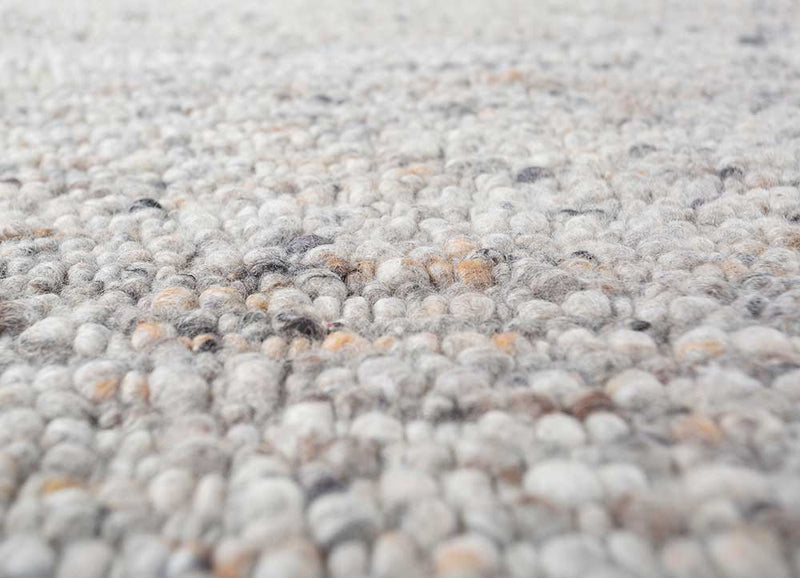 Wool Rug - 240 x 180 cm - light grey