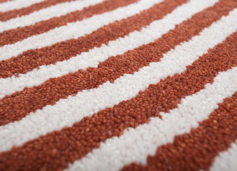 Wool Rug - 465 x 263 cm - red