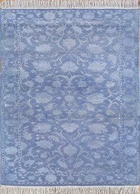 Wool Rug - 150 x 75 cm - sea blue
