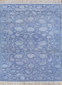 Wool Rug - 150 x 75 cm - sea blue