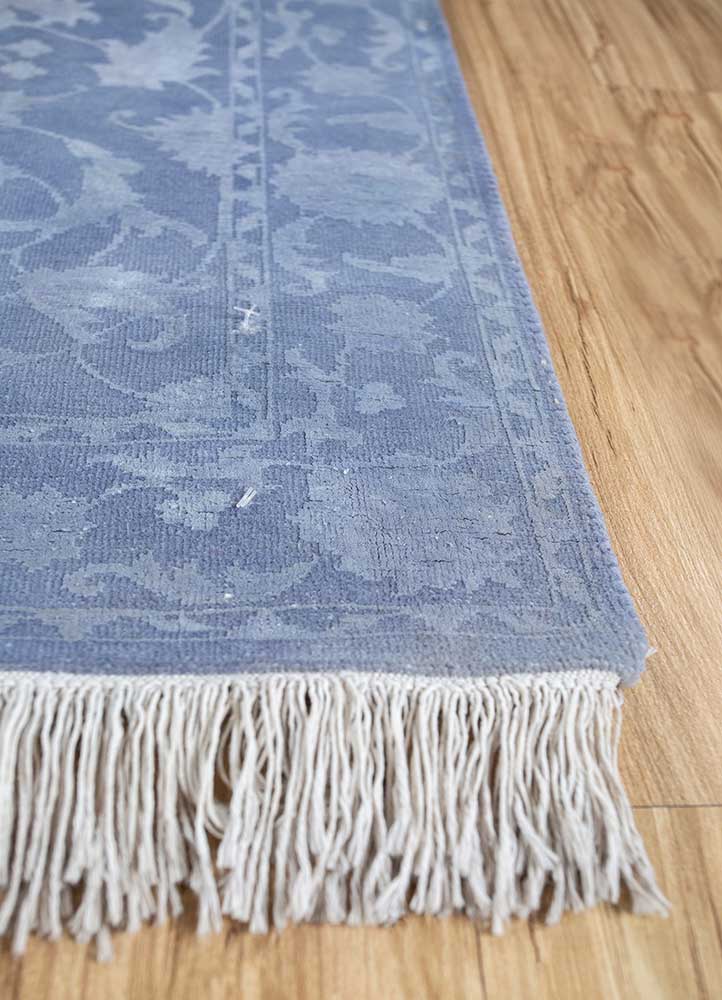 Wool Rug - 150 x 75 cm - sea blue