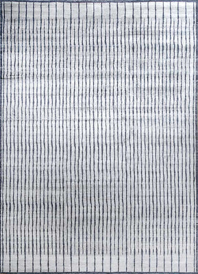 Viscose Rug - 435 x 255 cm - light grey
