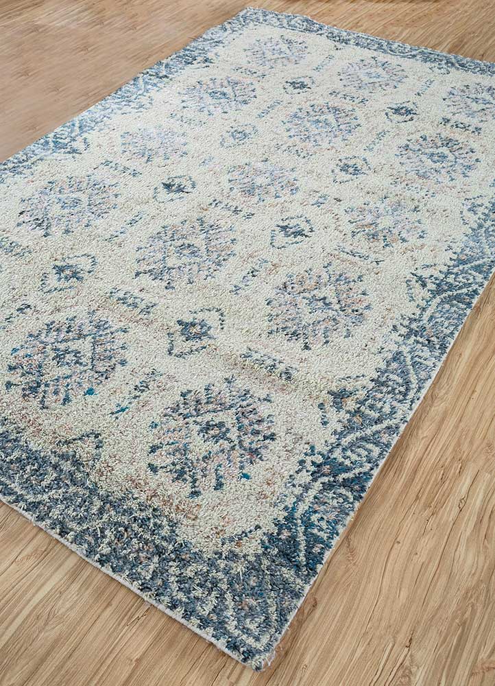 Rug - 255 x 150 cm - light blue
