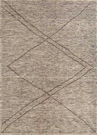 Wool Rug - 300 x 270 cm - dark beige