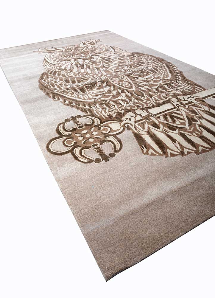 Wool Rug - 360 x 195 cm - cream