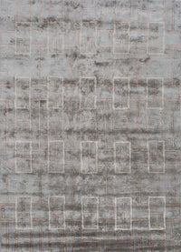 Designer Rug - 270 x 180 cm - grey