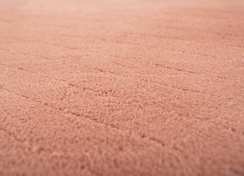 Wool Rug - 238 x 168 cm - orange