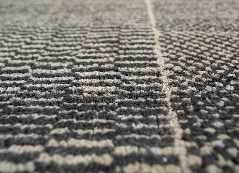 Wool Rug - 340 x 260 cm - grey