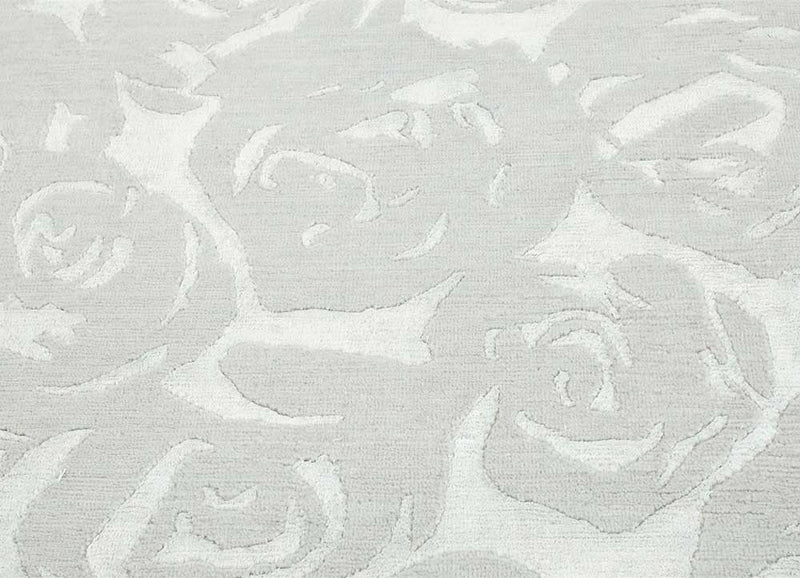 Wool Rug - 240 x 120 cm - light grey