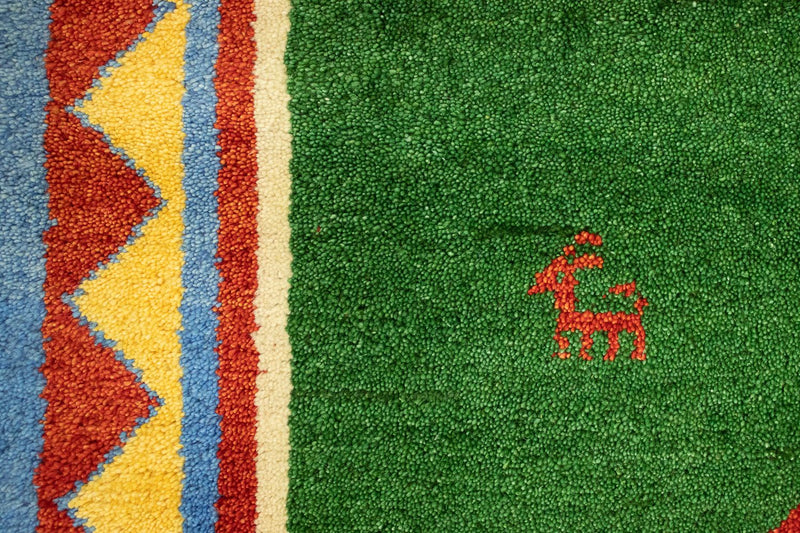 Indo Gabbeh Rug Desert - Wool Rug