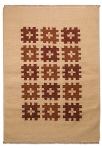 Kelim Rug - Trendy - 180 x 120 cm - red