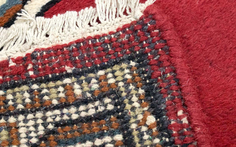 Oriental Rug - 90 x 60 cm - red