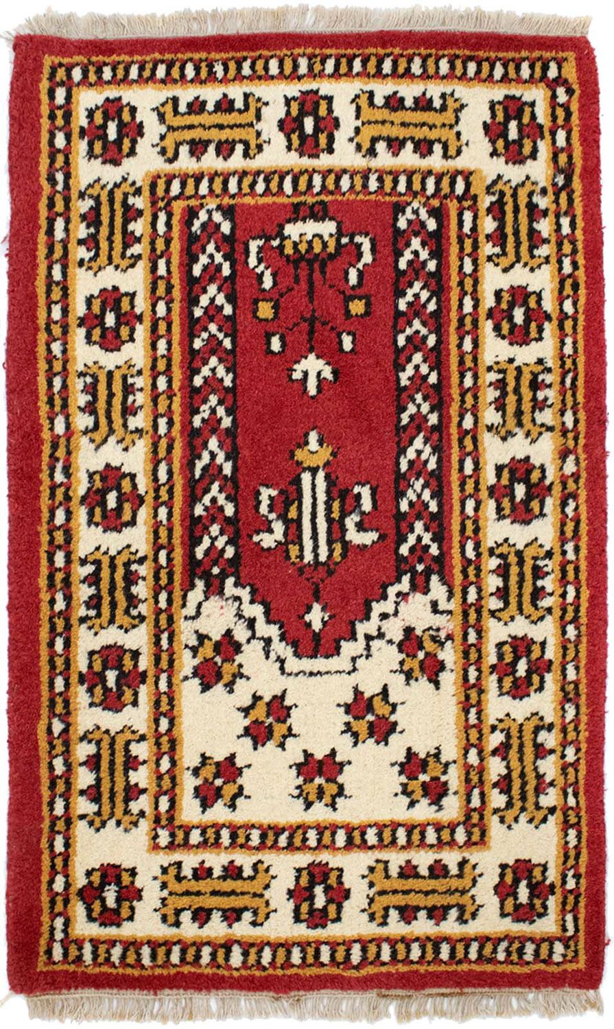 Oriental Rug - 90 x 60 cm - red