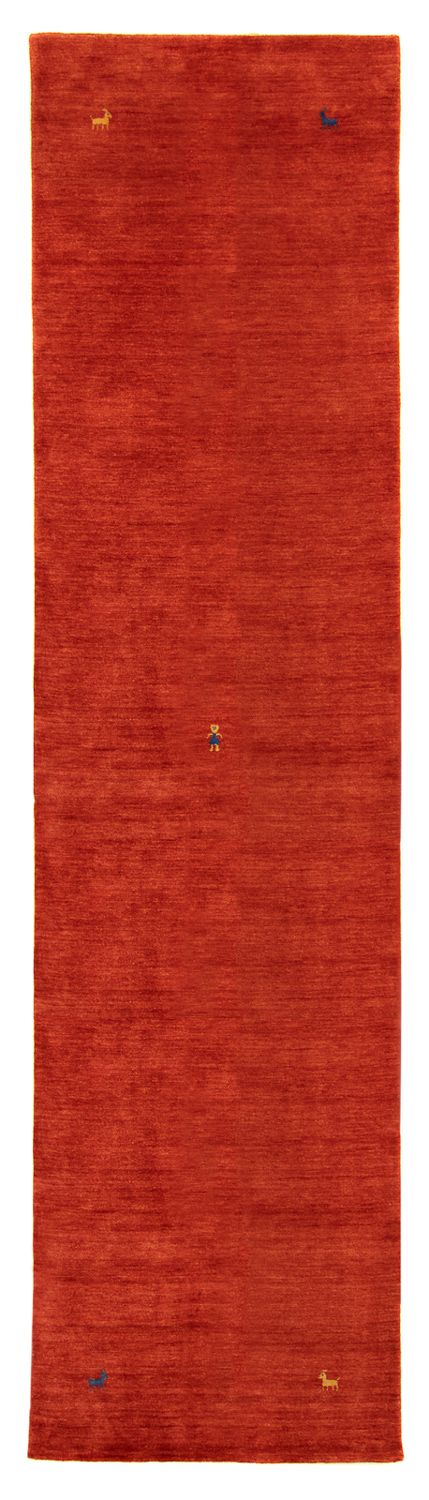 Runner Gabbeh Rug - Softy - 200 x 80 cm - red