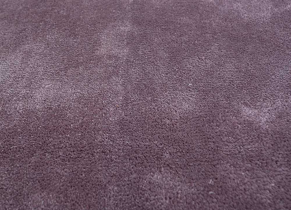 Designer Rug round  - 180 x 180 cm - purple