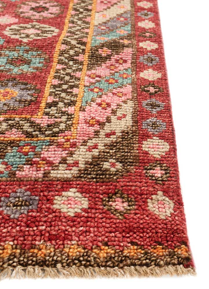 Runner Wool Rug - 360 x 90 cm - orange