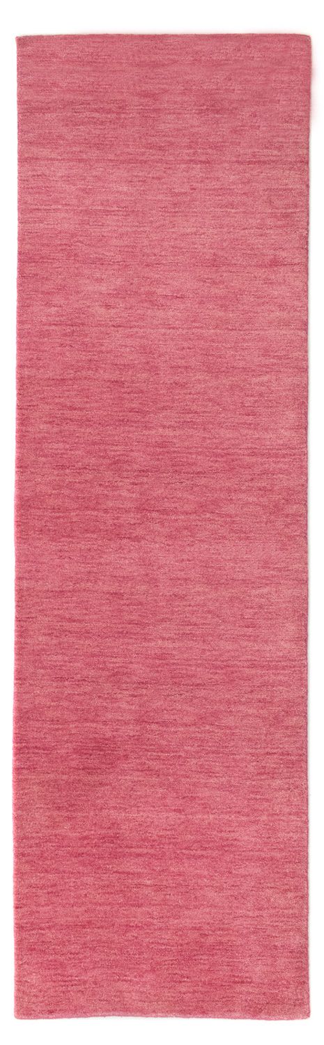 Runner Gabbeh Rug - Indus - 400 x 80 cm - rose