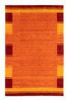 Indo Gabbeh Rug Luxo - Wool Rug - Rectangle / Rust / 70 x 140 cm Rectangle