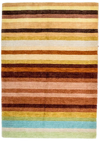Wool Rug - 197 x 143 cm - multicolored