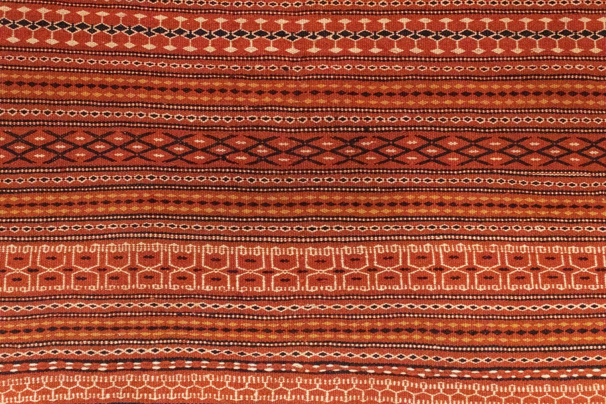 Kelim Rug - Oriental - 242 x 166 cm - brown