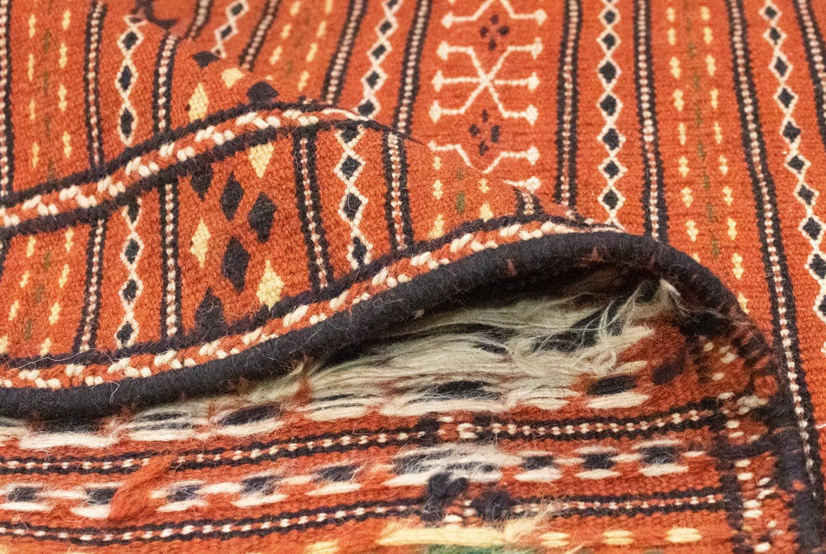 Kelim Rug - Oriental - 300 x 194 cm - orange