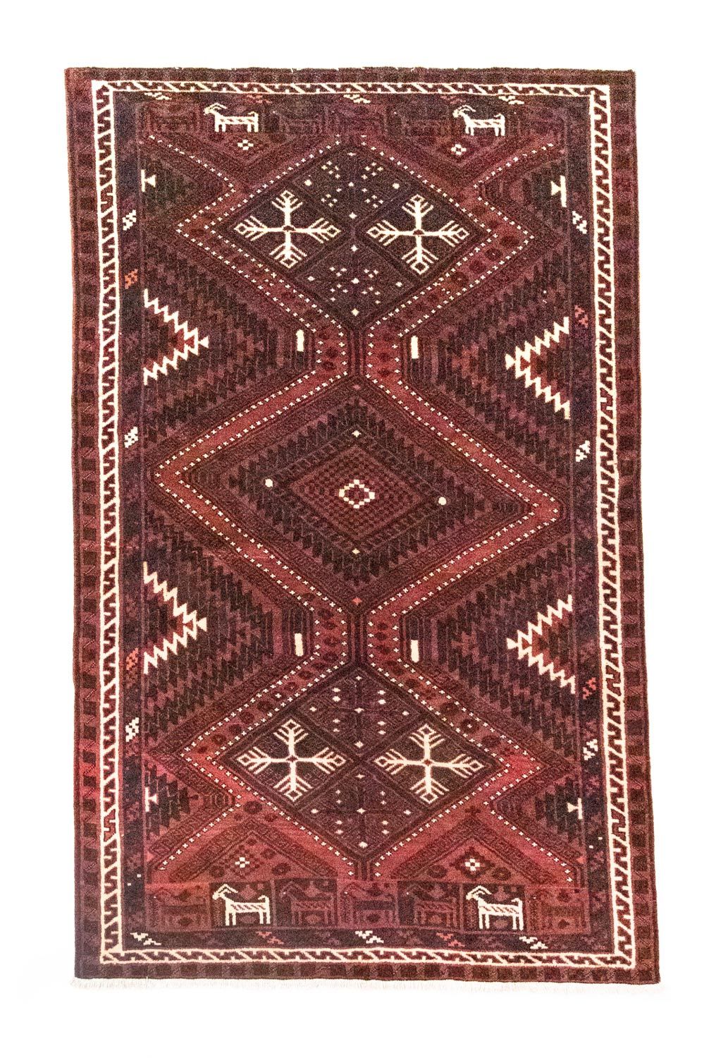 Perser Rug - Nomadic - 270 x 175 cm - brown